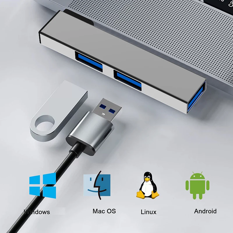 3 em 1-Tipo C-Hub USB Portátil Cabo Divisor de Cotovelo Adaptador USB3.0 Multi Portas Extender Conversor de Carregamento Dock com Poder Swich