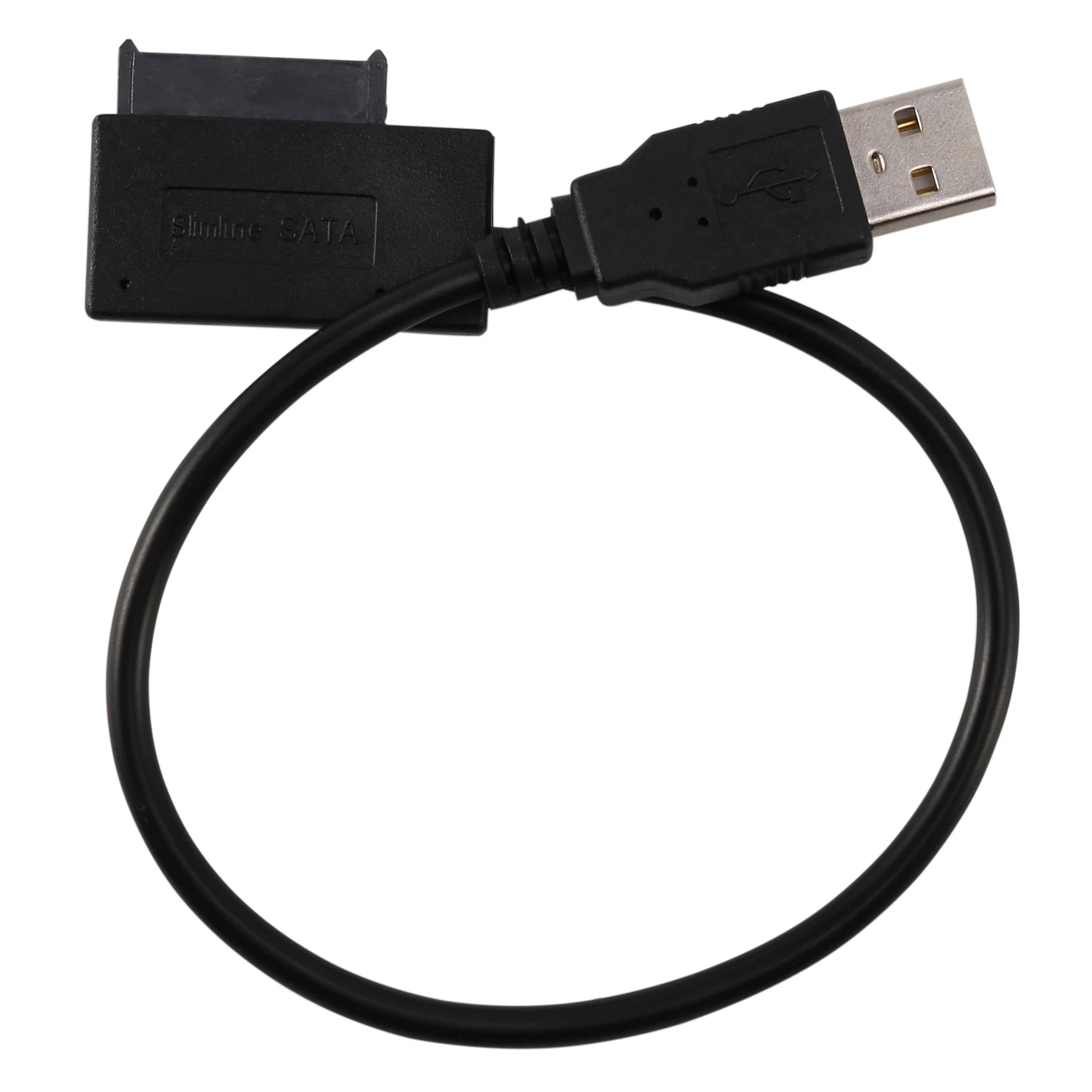 USB 2.0 Mini Sata II 7+6 13Pin Adaptador de Cabo do Conversor para o Portátil de CD/DVD ROM Slimline Unidade